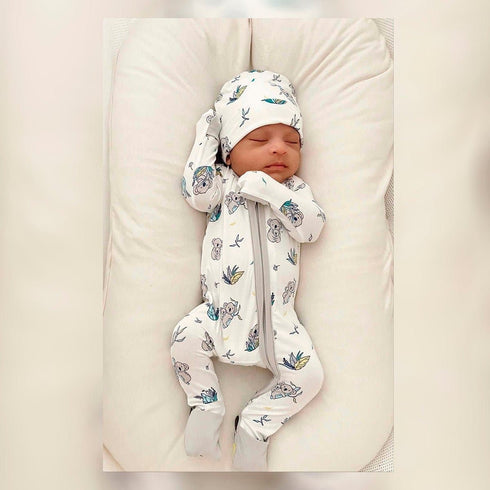 koala-bamboo-convertible-footie-bellabu-bear - Sophia's Style The "All in One-sie"-1